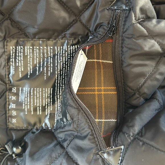 Barbour Sapper Wax 'M-65' Style Field Jacket (Black, Large, New & Unworn) - Picture 6 of 9